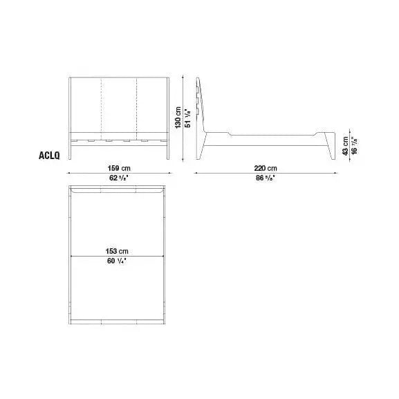 Talamo Bed | Maxalto | JANGEORGe Interior Design