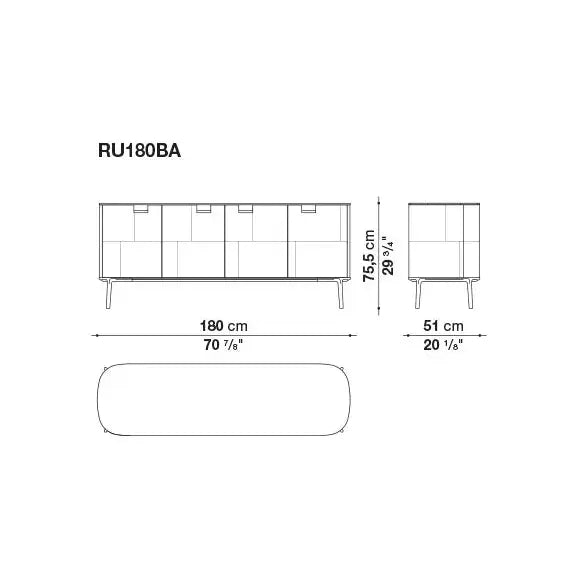 Tesaurus Storage Unit | Maxalto | JANGEORGe Interior Design