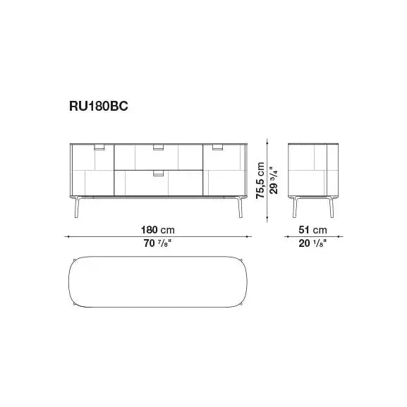 Tesaurus Storage Unit | Maxalto | JANGEORGe Interior Design