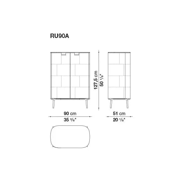 Tesaurus Storage Unit | Maxalto | JANGEORGe Interior Design