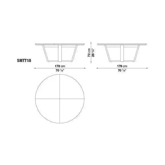 Xilos Table | Maxalto | JANGEORGe Interior Design