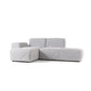BFF Sofa Configuration MIA01 in Vesper Silver Upholstery | Moooi | JANGEORGe Interior Design