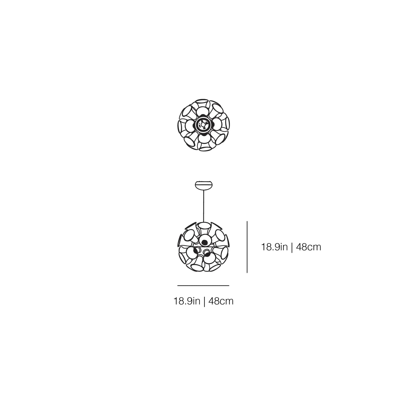 Chalice 24 UL Suspension lamp | Moooi | JANGEORGe Interior Design