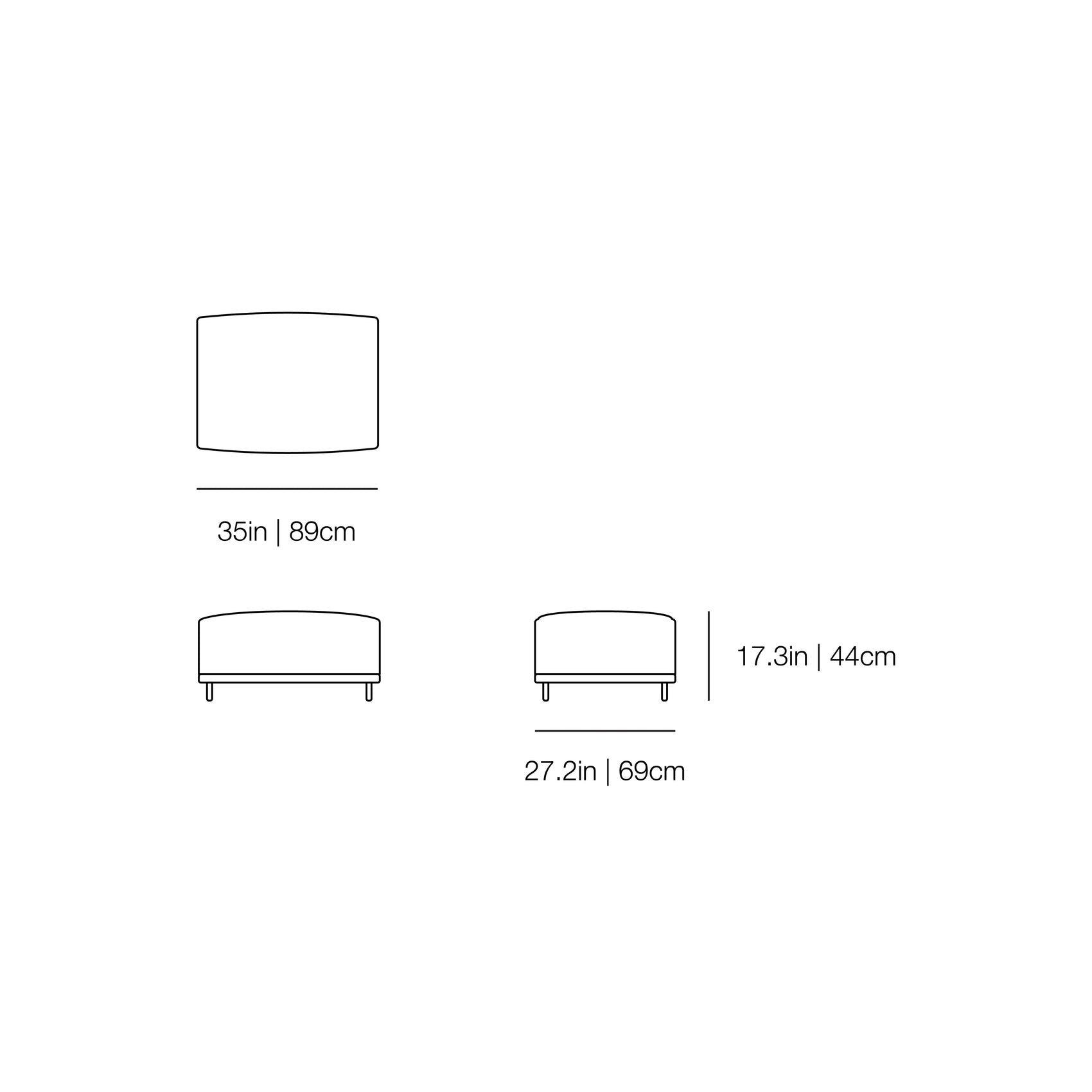 Cloud Footstool | Moooi | JANGEORGe Interior Design