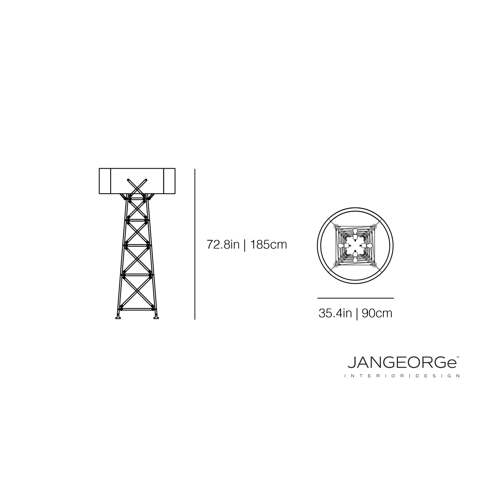Construction Lamp Floor Lamp | Moooi | JANGEORGe Interior Design
