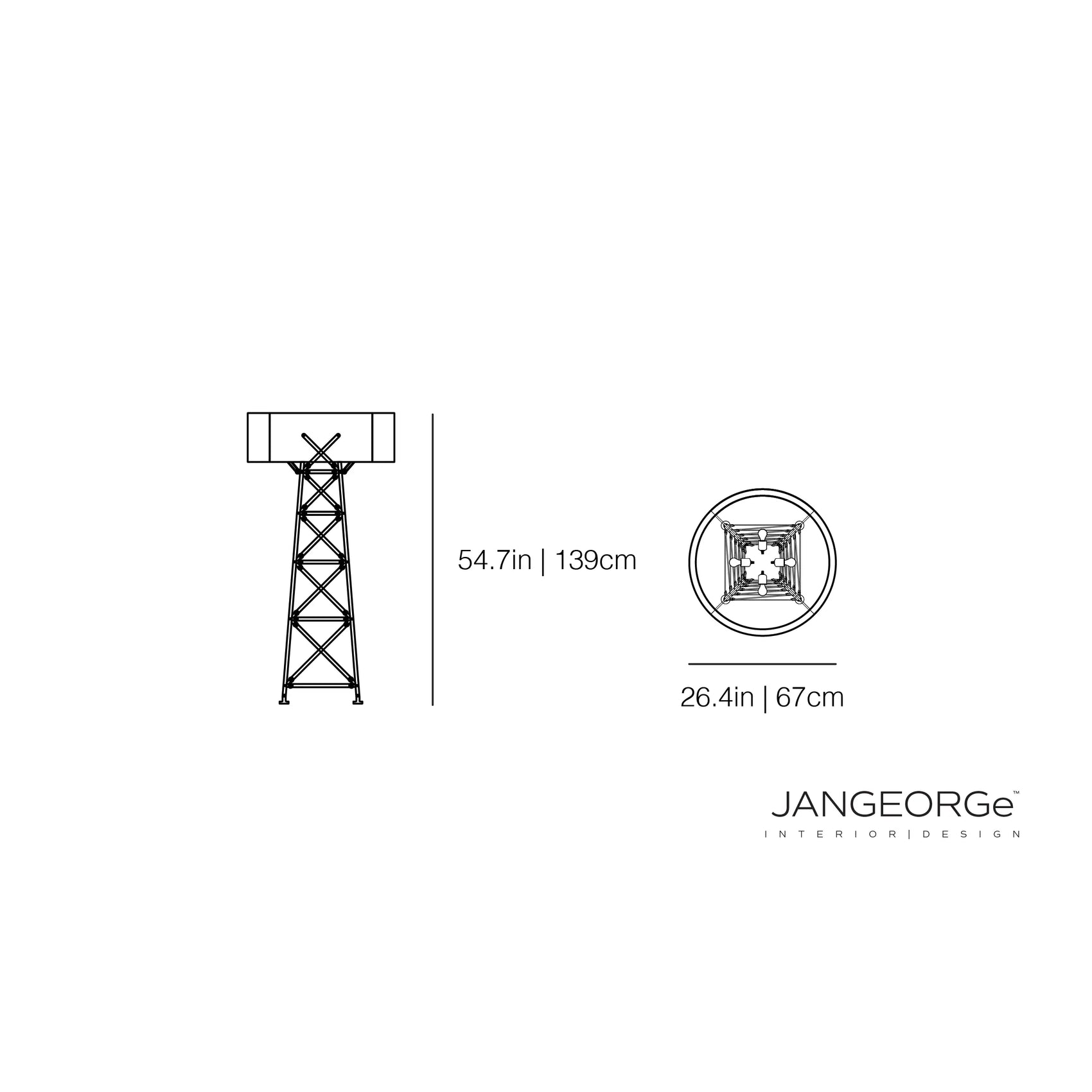 Construction Lamp Floor Lamp | Moooi | JANGEORGe Interior Design