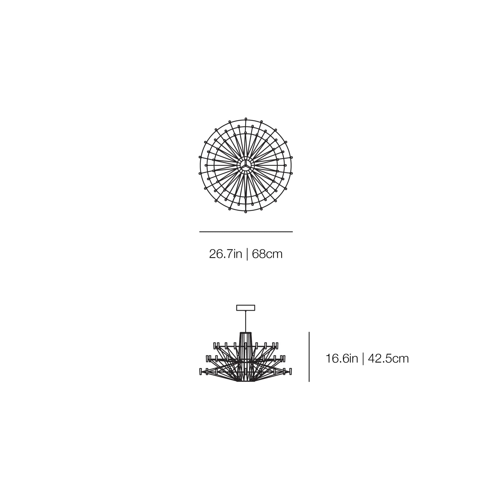 Coppélia Suspended Small | Moooi | JANGEORGe Interior Design