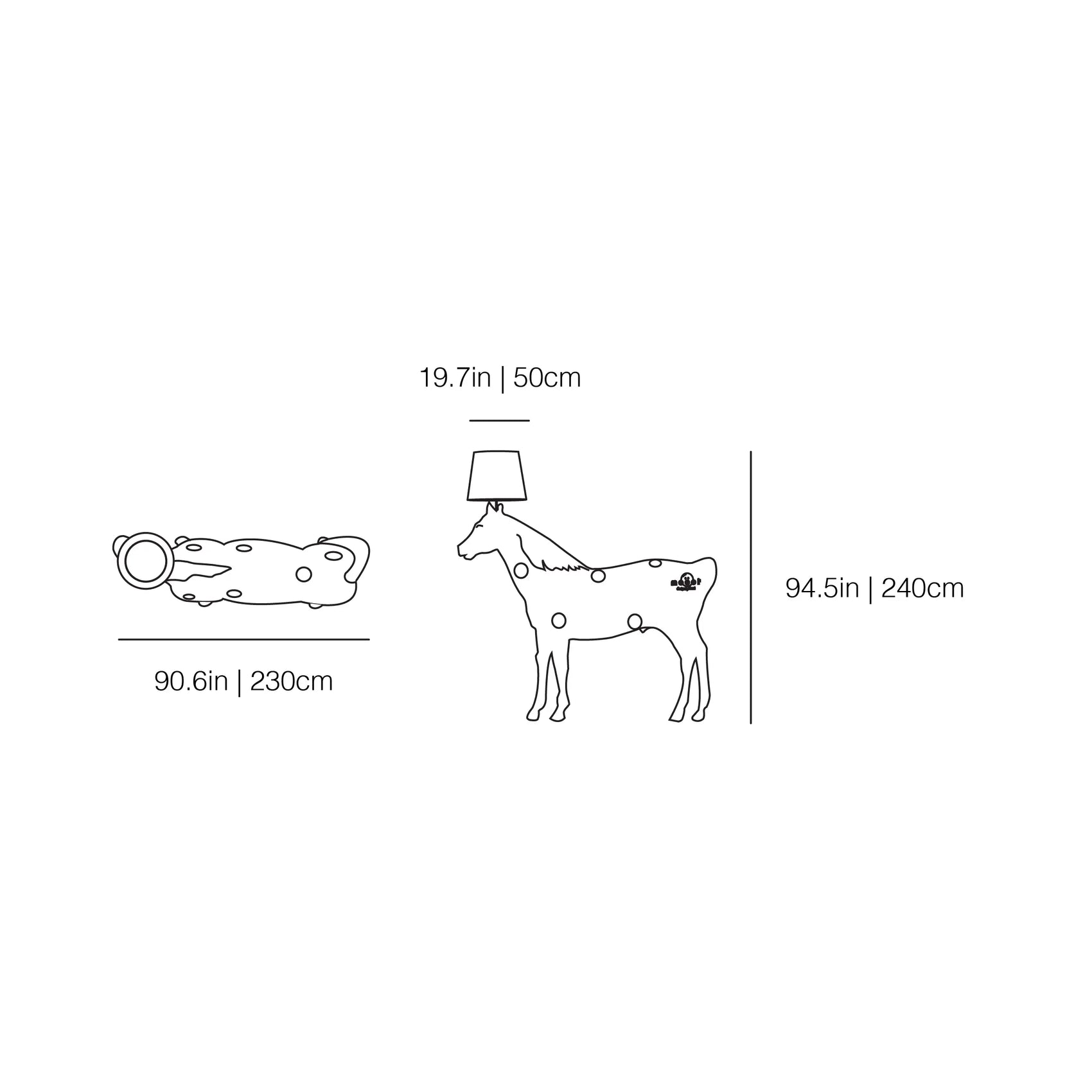 Horse Lamp UL | Moooi | JANGEORGe Interior Design