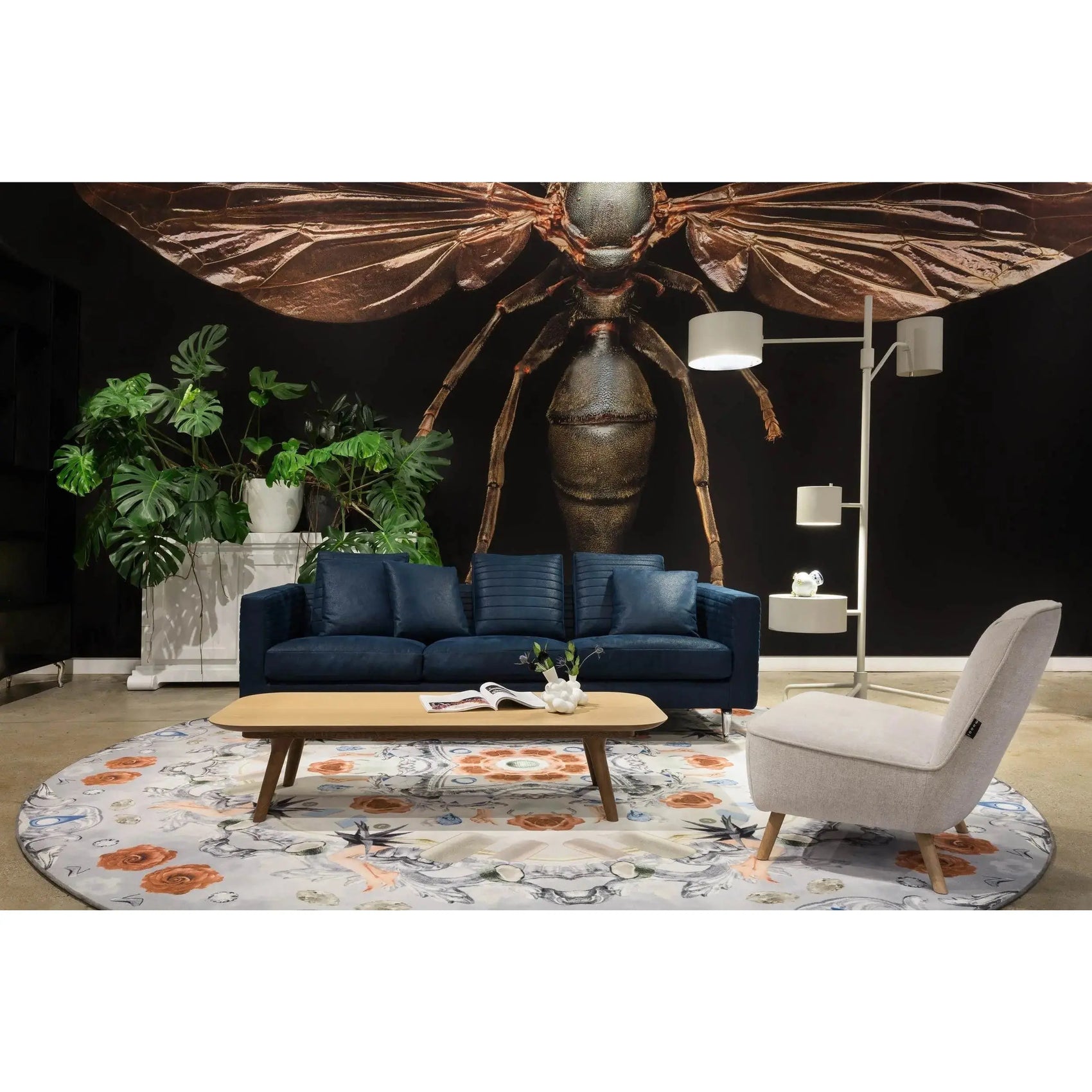 Statistocrat Floor Lamp CU | Moooi | JANGEORGe Interior Design