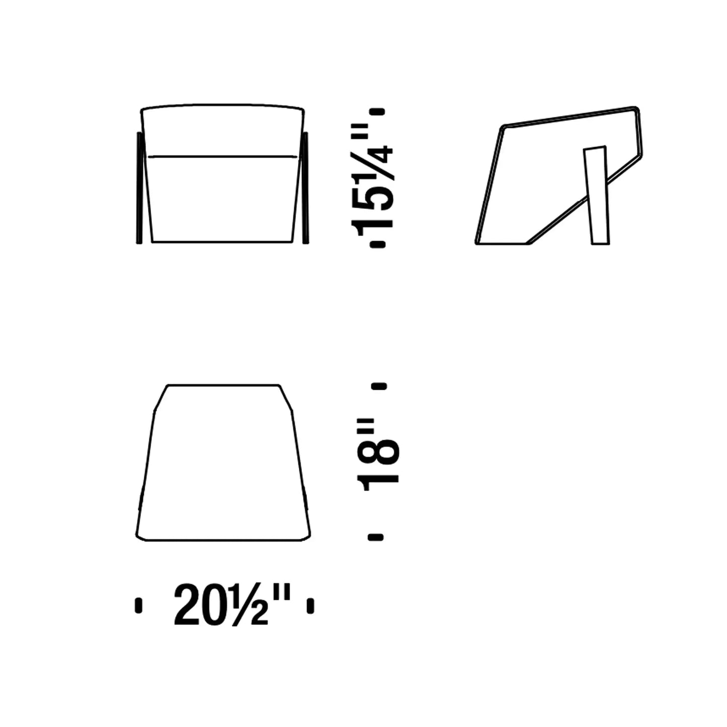 Silver Lake Stool | Moroso | JANGEORGe Interior Design