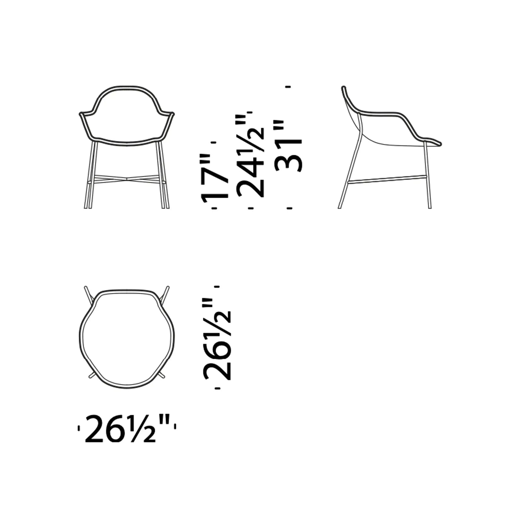 Tia Maria Small Armchair | Moroso | JANGEORGe Interior Design