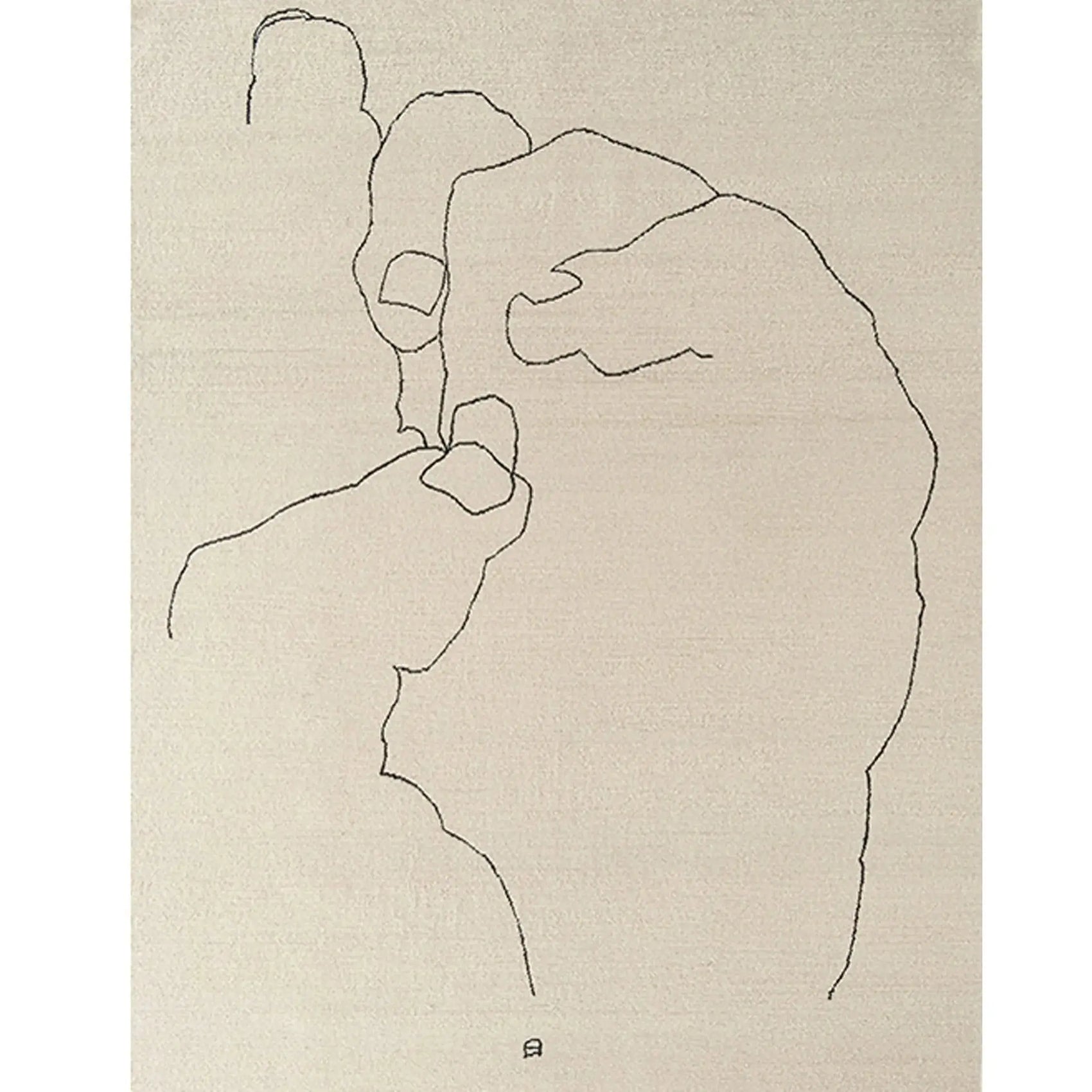 Chillida Mano 1993 Rug | Nanimarquina | JANGEORGe Interior Design