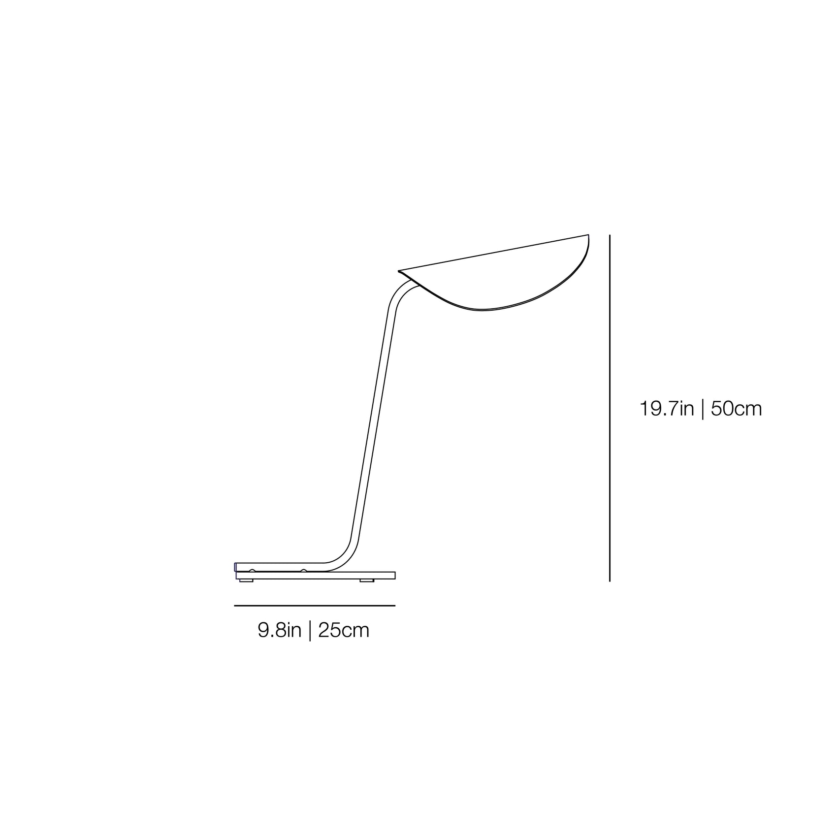 Plume 221 - Table Lamp | Oluce | JANGEORGe Interiors & Furniture