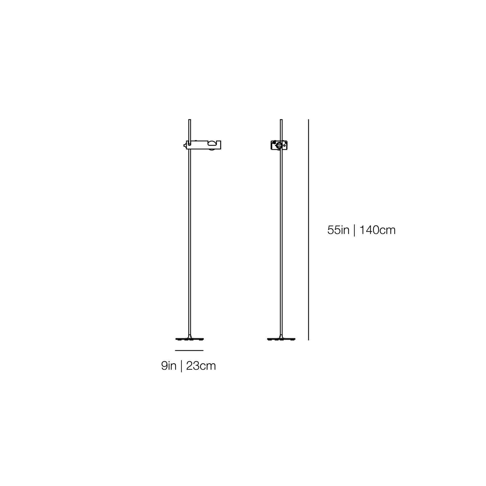 Spider 3319 - Floor Lamp | Oluce | JANGEORGe Interiors & Furniture