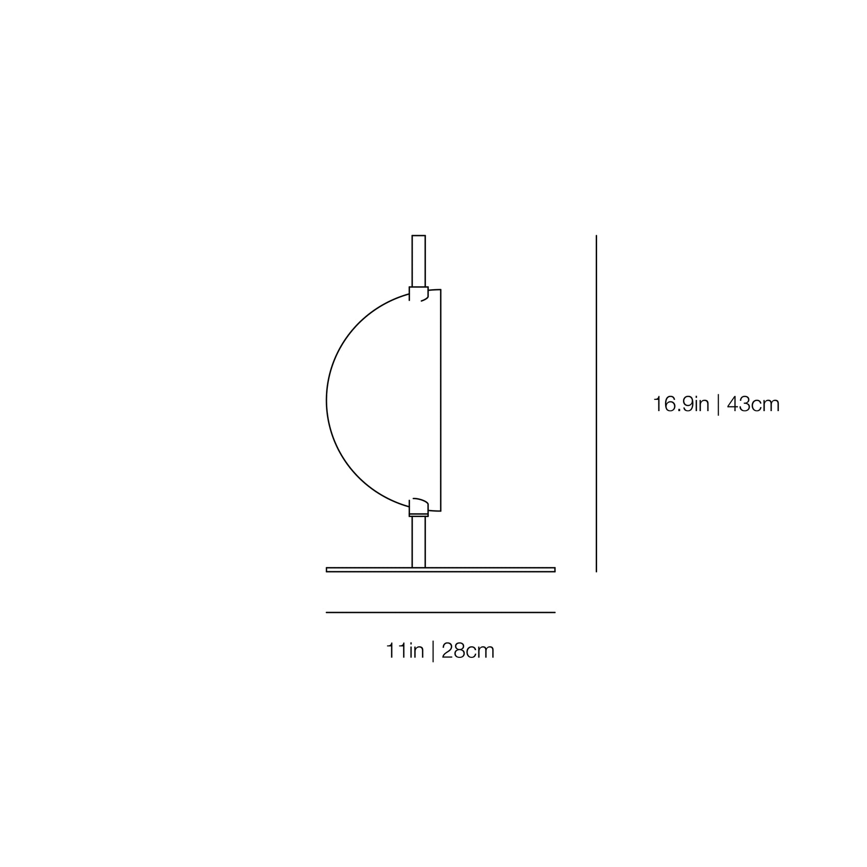 Superluna 297 - Table Lamp | Oluce | JANGEORGe Interiors & Furniture