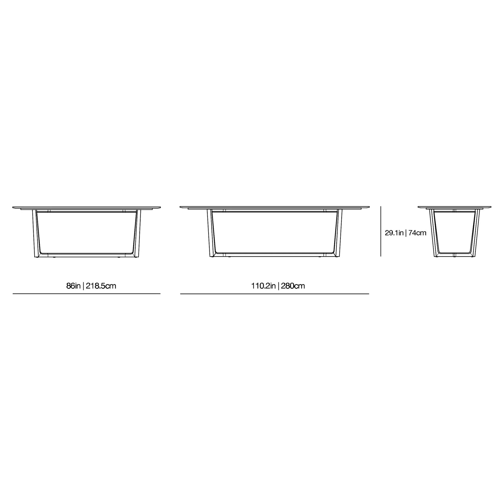 Concorde - Dining Table | Poliform | JANGEORGe Interior Design