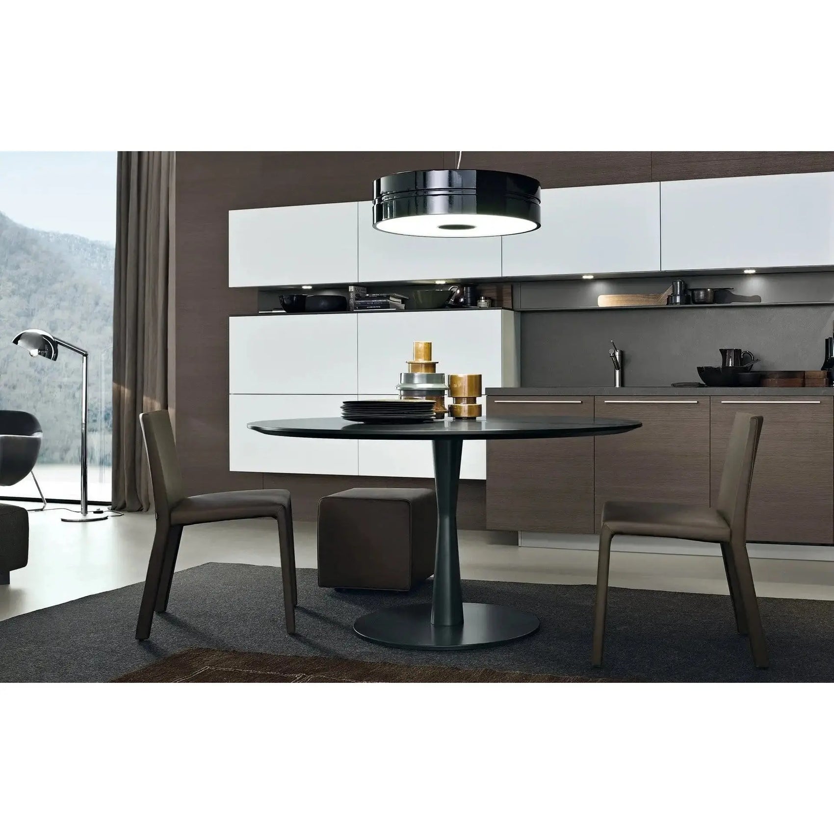 Flute Dining Table | Poliform | JANGEORGe Interior Design