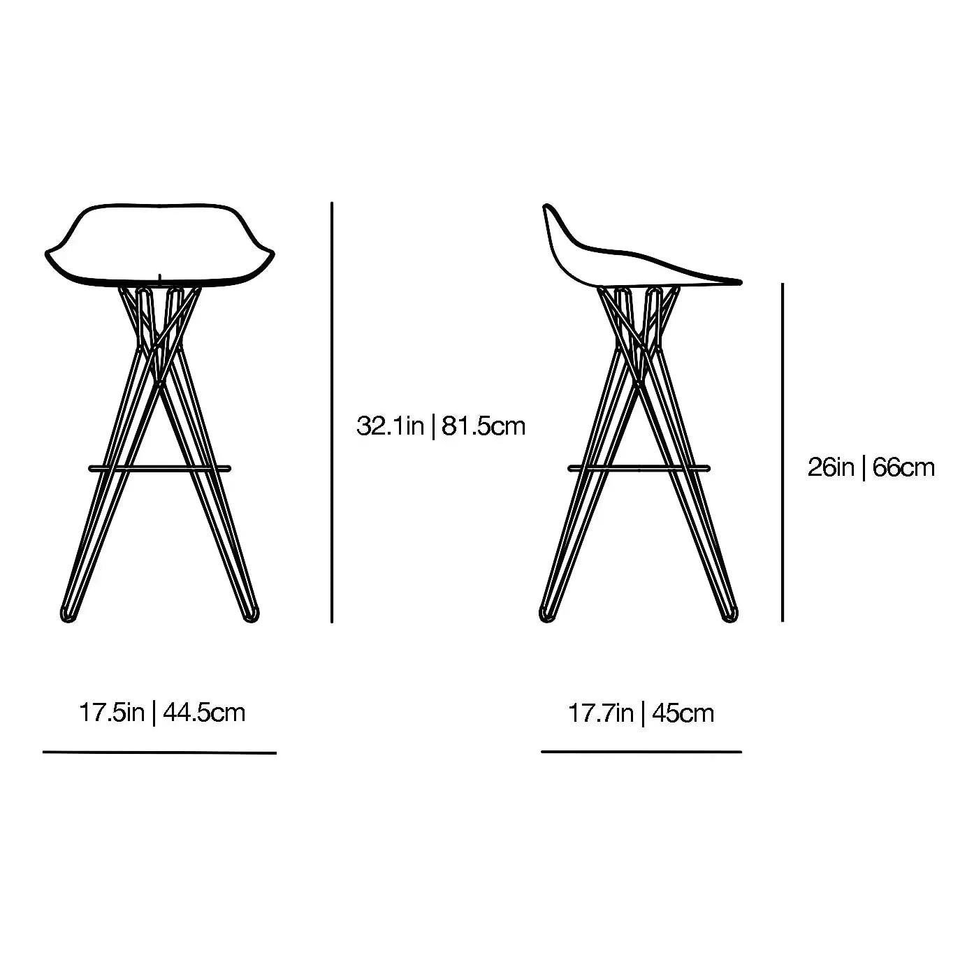 Harmony - Stool | Poliform | JANGEORGe Interior Design
