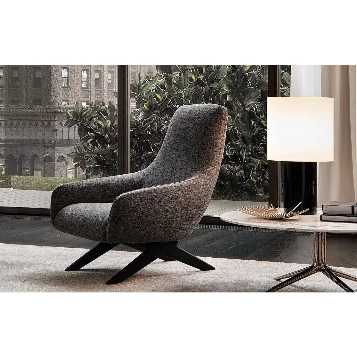 Marlon - Armchair | Poliform | JANGEORGe Interior Design