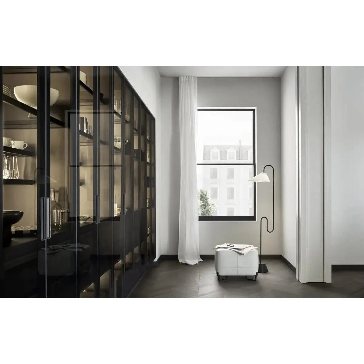 New York - Pouf | Poliform | JANGEORGe Interior Design