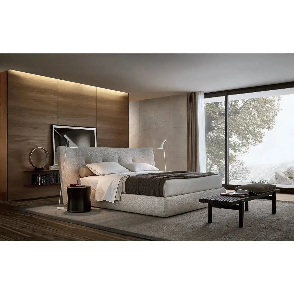 Rever - Bed | Poliform | JANGEORGe Interior Design
