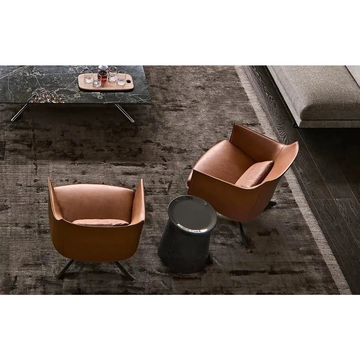 Stanford Swivel - Armchair | Poliform | JANGEORGe Interior Design