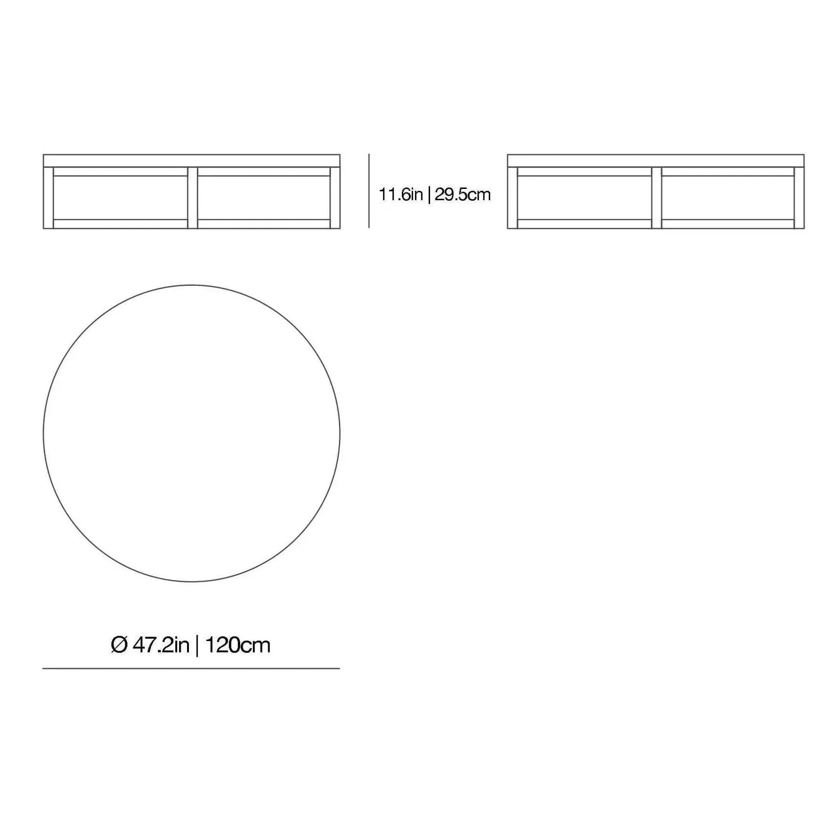 Yard - Coffee Table | Poliform | JANGEORGe Interior Design
