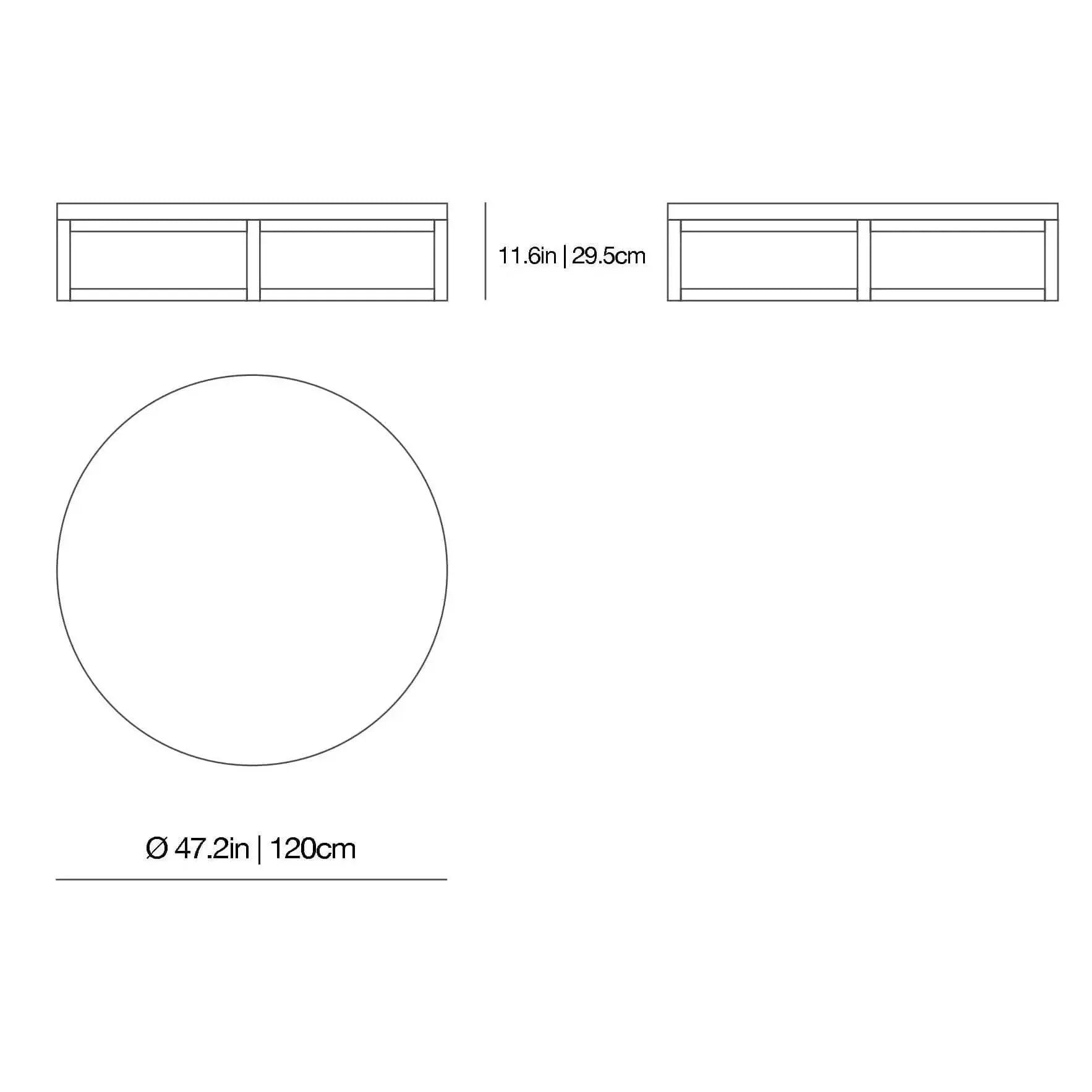 Yard - Coffee Table | Poliform | JANGEORGe Interior Design