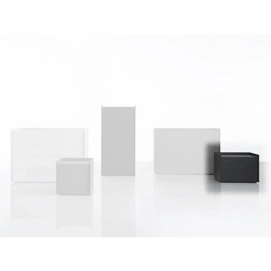 Tray 60 - Wooden Night Table with 2 Drawers | Tisettanta | JANGEORGe Interior Design