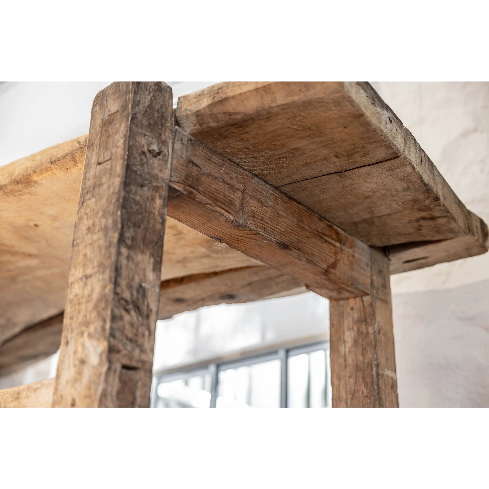 Antique Oak Storage Shelving Unit - JANGEORGe Interiors & Furniture