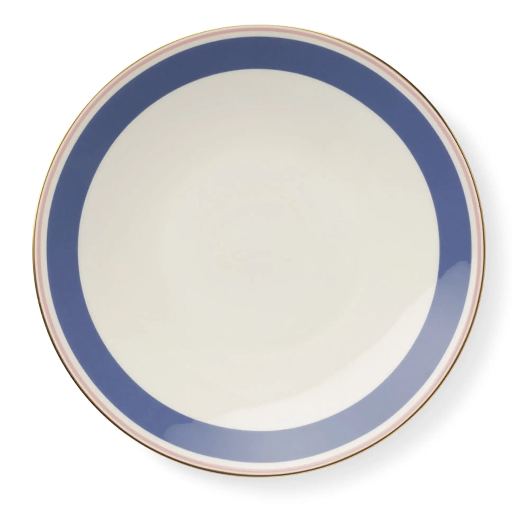 Capri - Bread Plate Blue/Rose 6.6 in | 17cm - JANGEORGe Interiors & Furniture