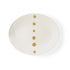 Golden Pearls - Oval Platter Gold 12.6in | 32cm (Ø) | Dibbern | JANGEORGe Interiors & Furniture