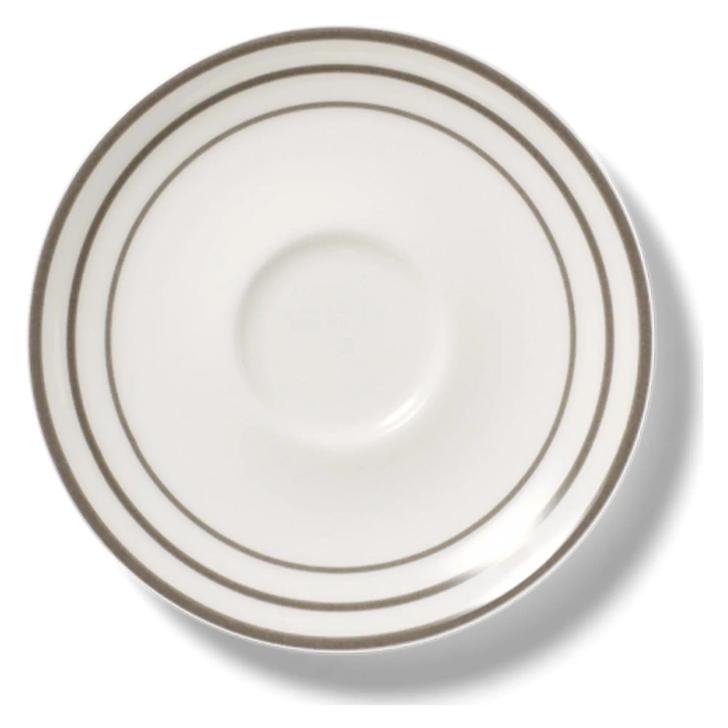 Metropolitan - Espresso Saucer Anthracite 4.4in | 11.3cm (Ø) | Dibbern | JANGEORGe Interiors & Furniture