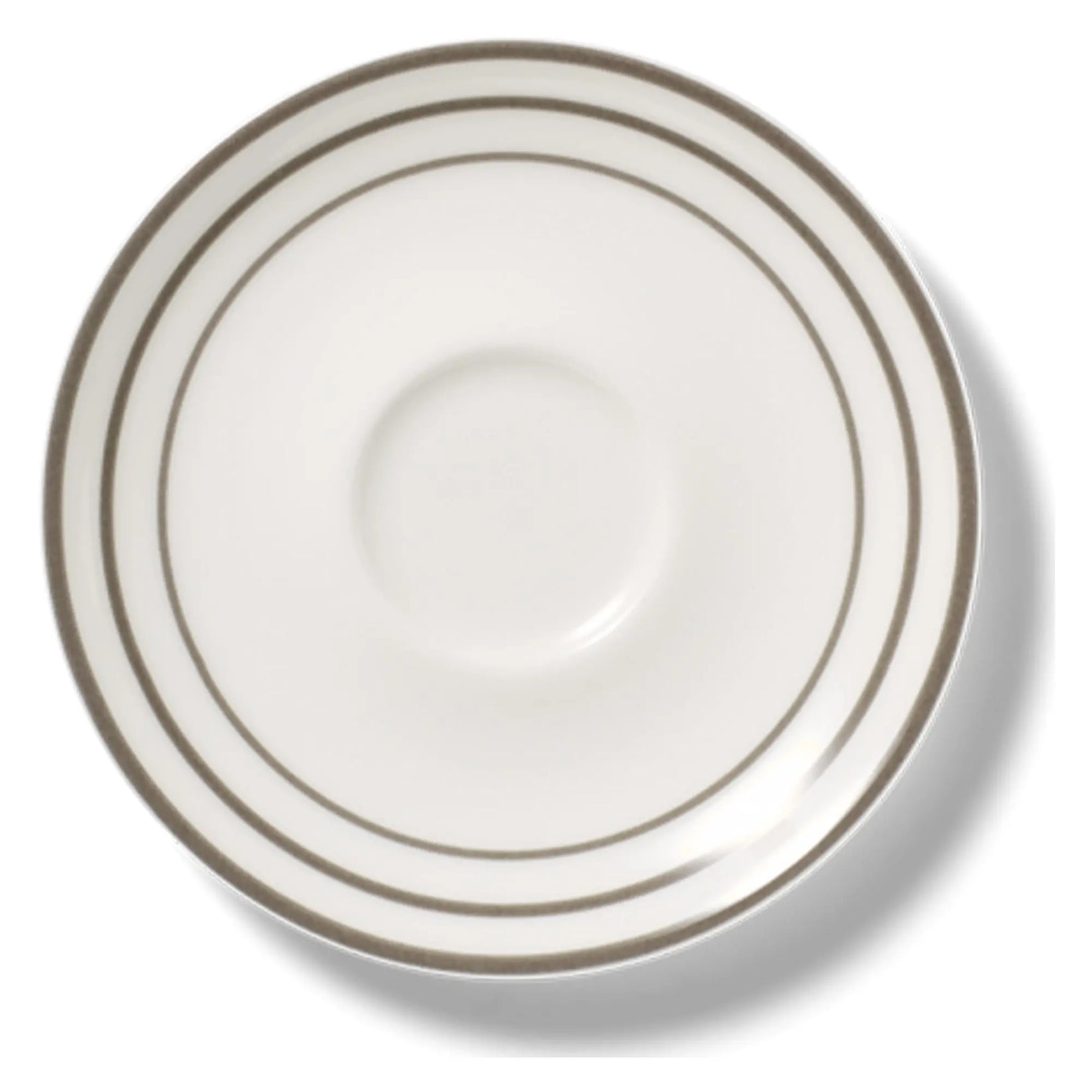Metropolitan - Espresso Saucer Anthracite 4.4in | 11.3cm (Ø) | Dibbern | JANGEORGe Interiors & Furniture