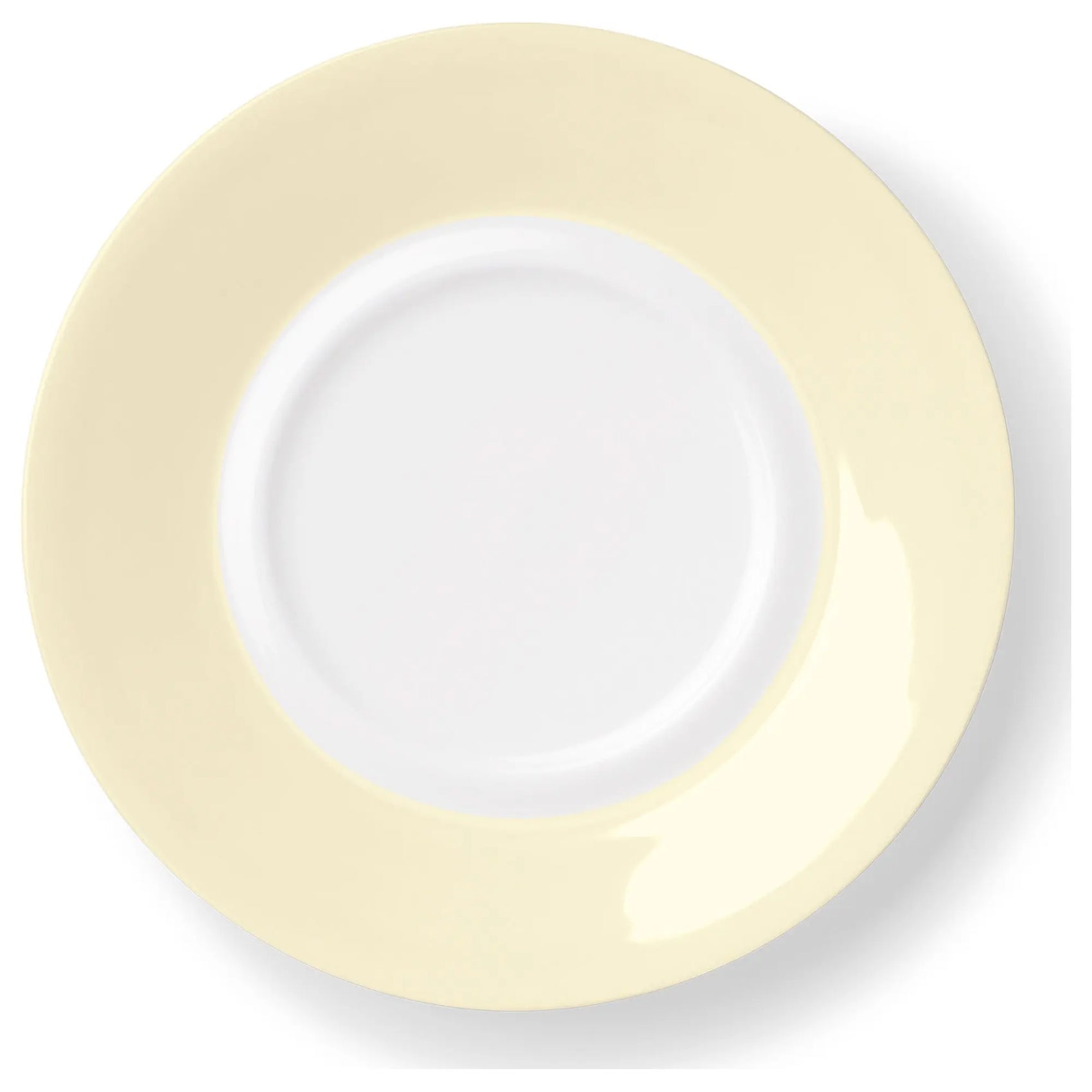 Pastell - Coffee Saucer Flat Wheat 8.4 FL OZ | 0.25L, 6.2in | 15.8cm Ø | Dibbern | JANGEORGe Interiors & Furniture