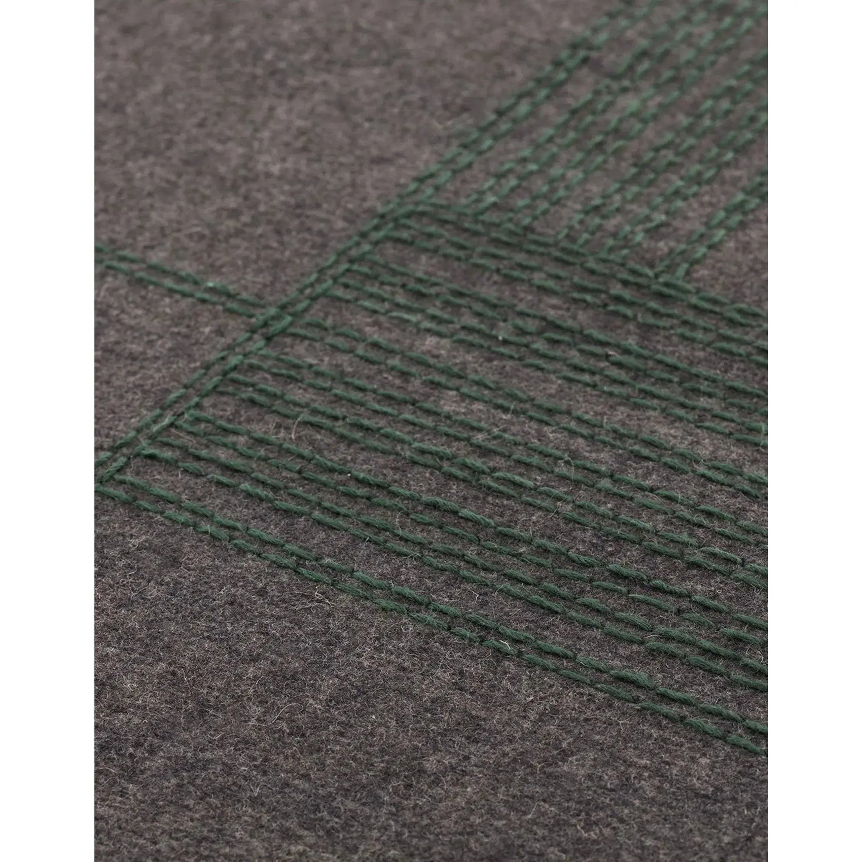 JANGEORGe Interiors & Furniture Gan Rugs Felt Rug Oryza Green