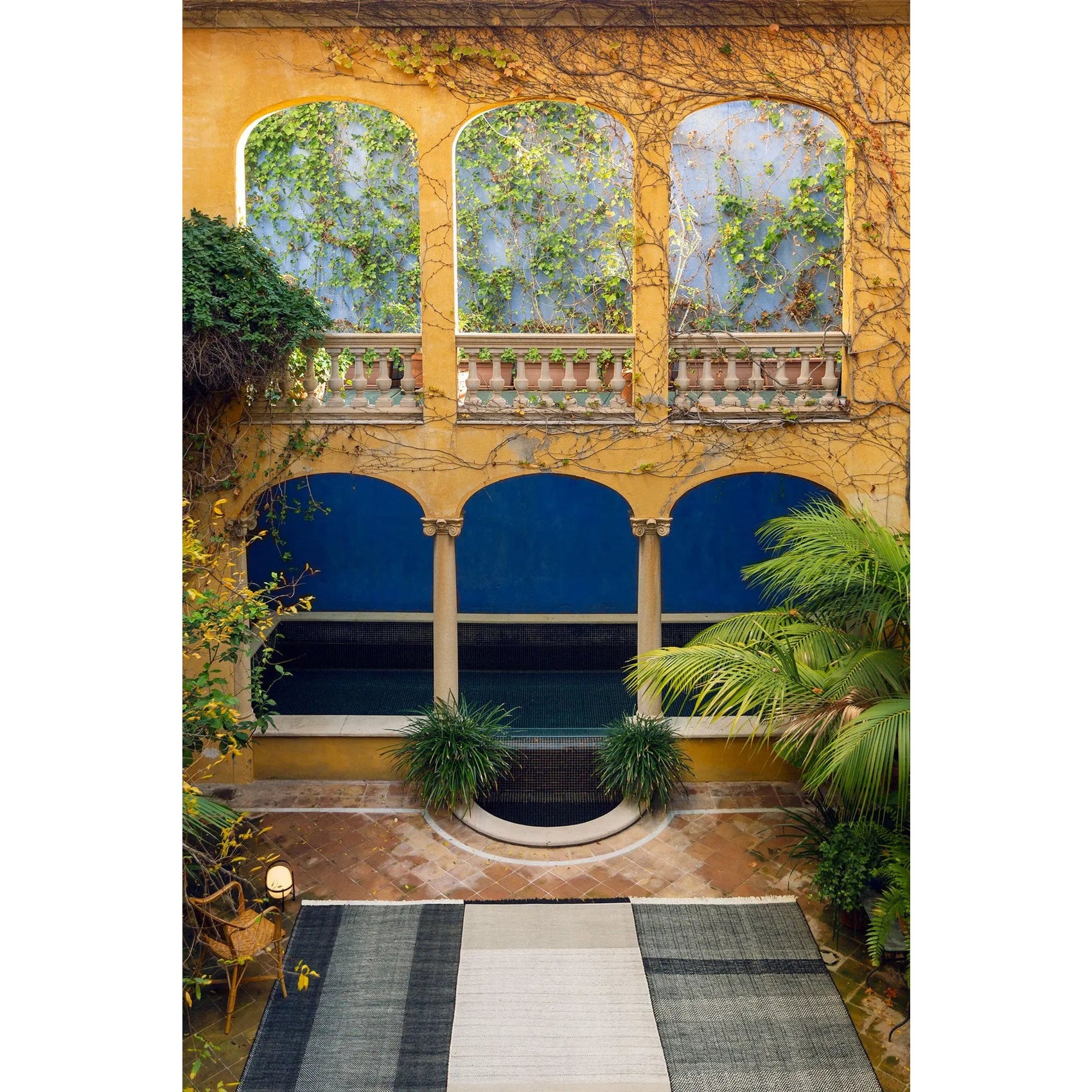 JANGEORGe Interiors & Furniture Nanimarquina Tres Outdoor Black Rug