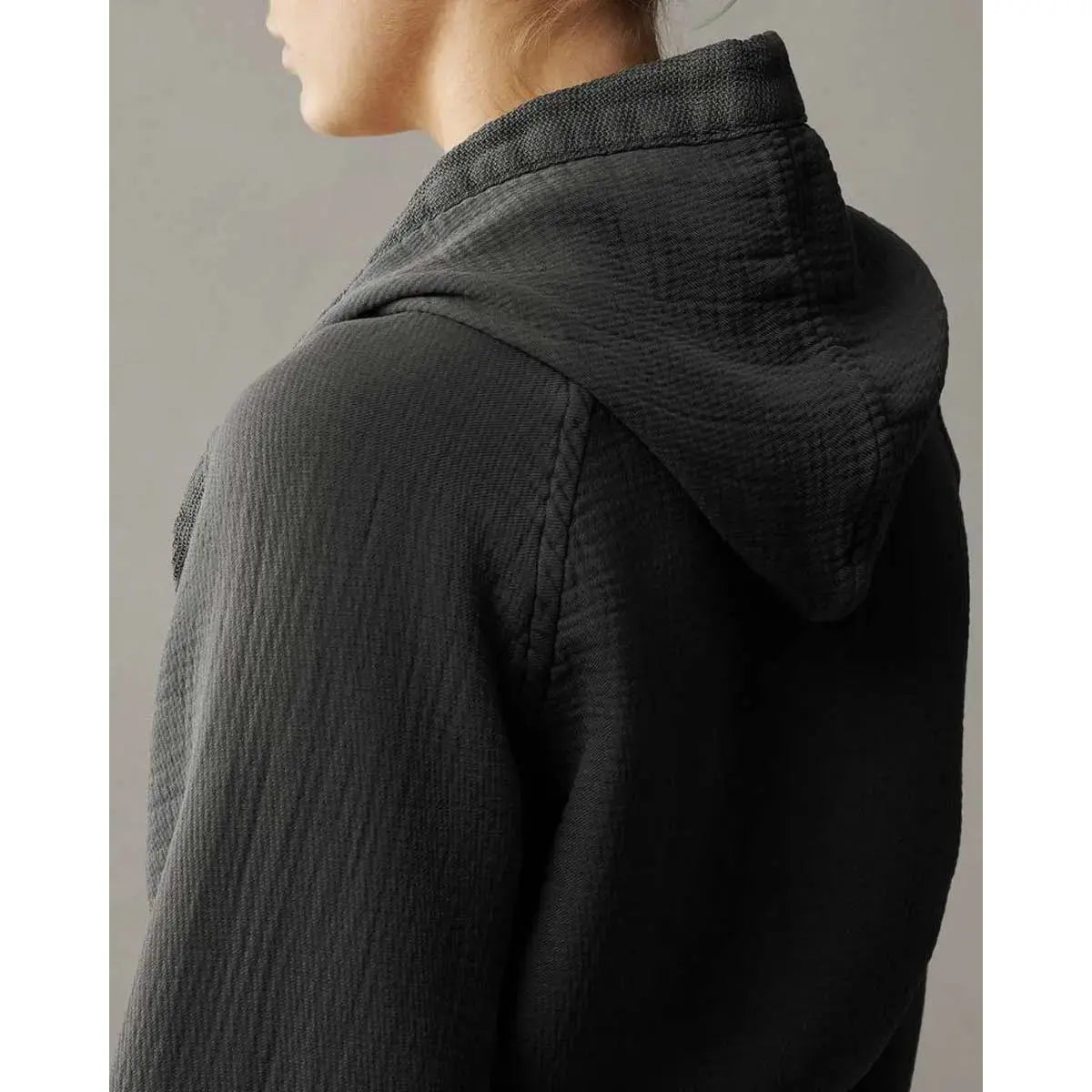 JANGEORGe Interiors & Furniture Society Limonta Kur Bathrobe Anthracite