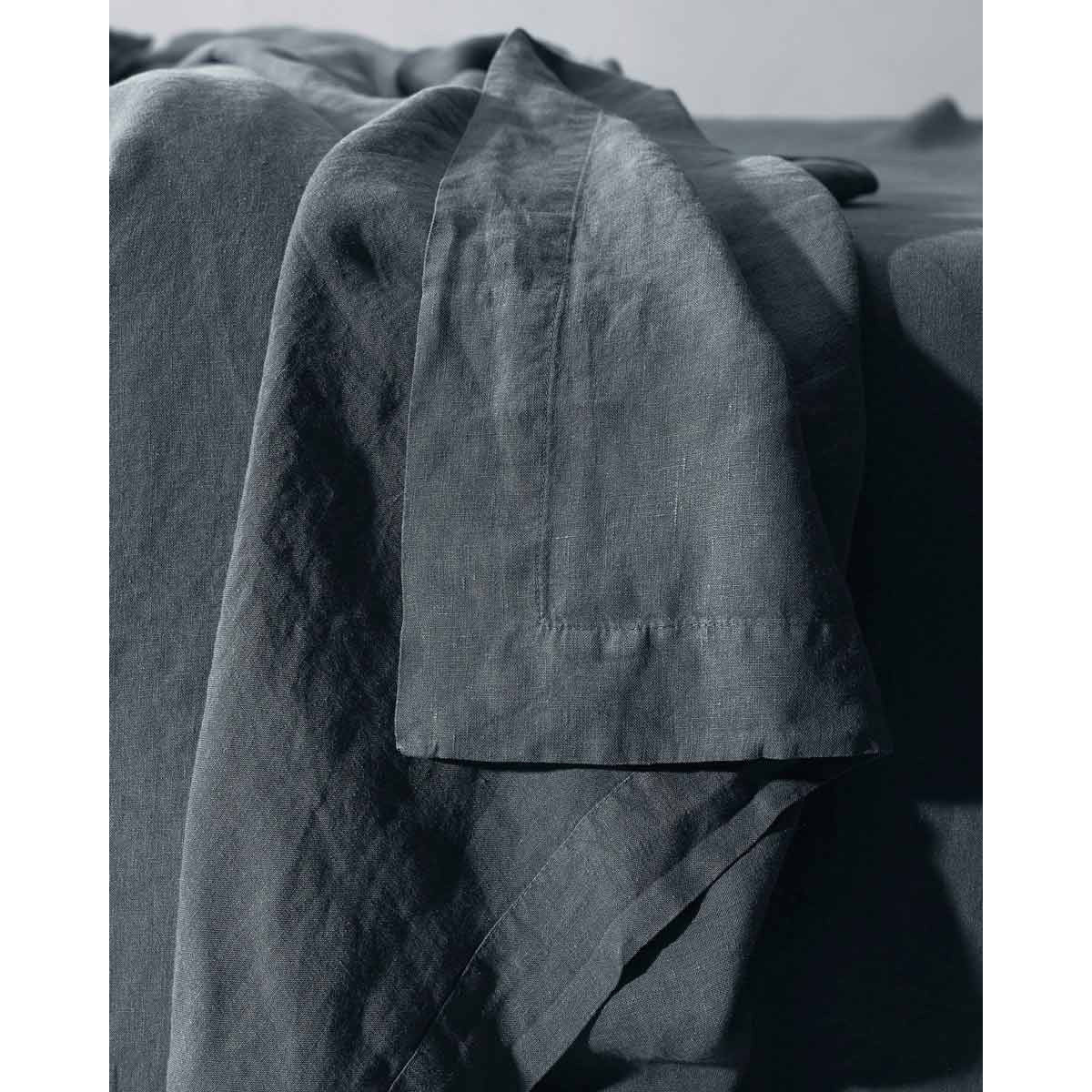 JANGEORGe Interiors and Furniture Society Limonta Rem Flat Sheets Ardesia