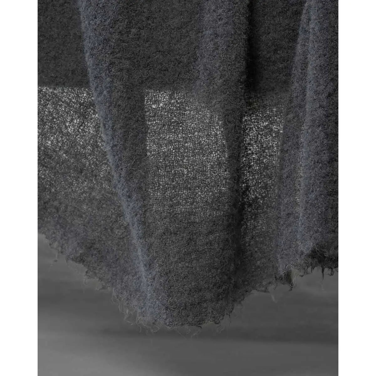 JANGEORGe Interiors & Furniture Society Limonta Ted Throw Anthracite