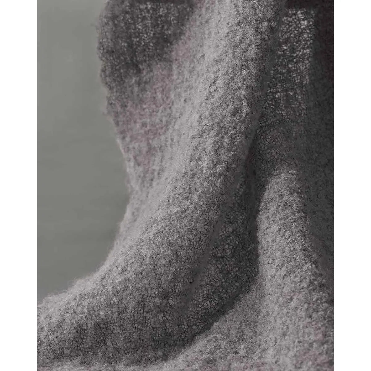 JANGEORGe Interiors & Furniture Society Limonta Ted Throw Fumo