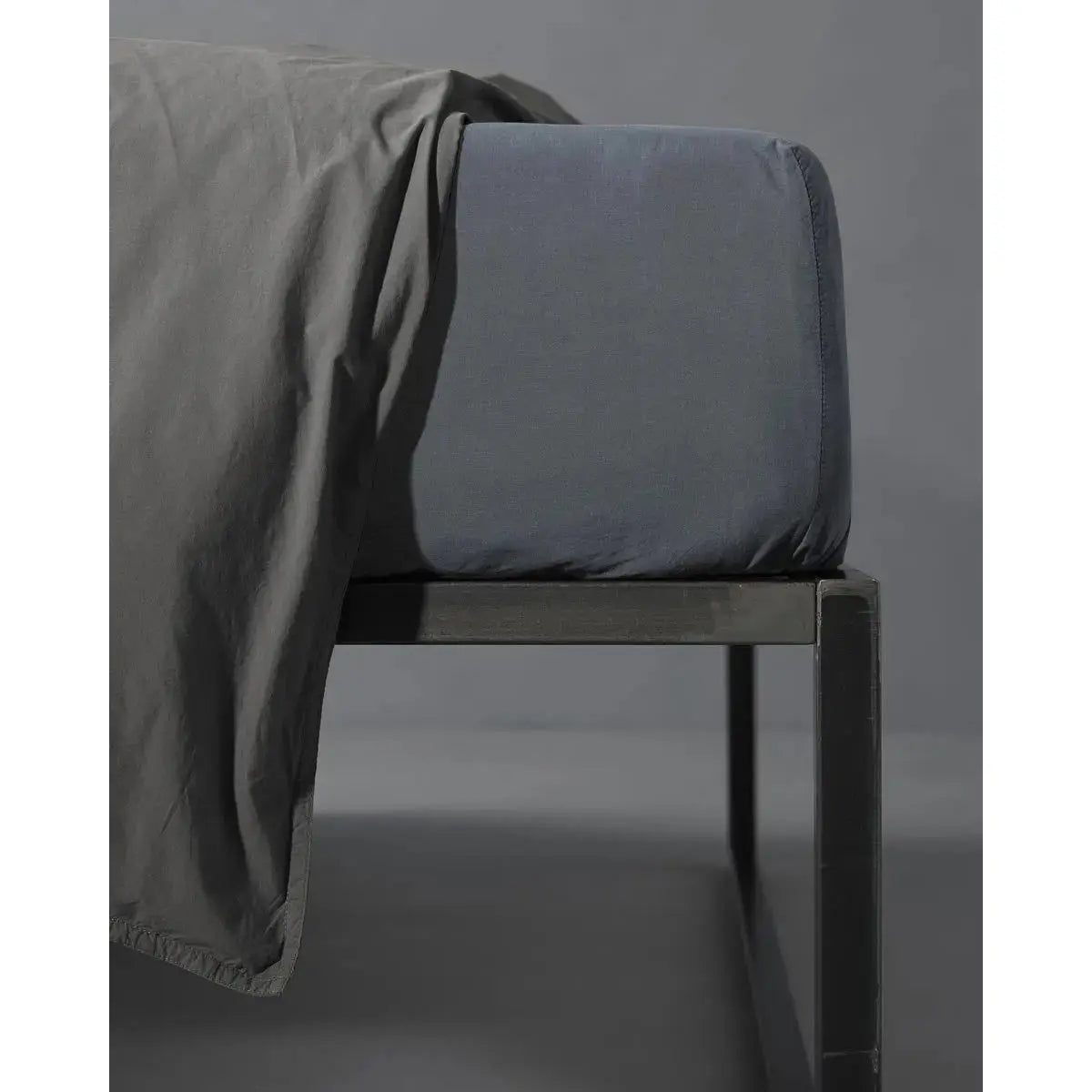 JANGEORGe Interiors & Furniture Society Limonta Nite Fitted Sheet Ardesia