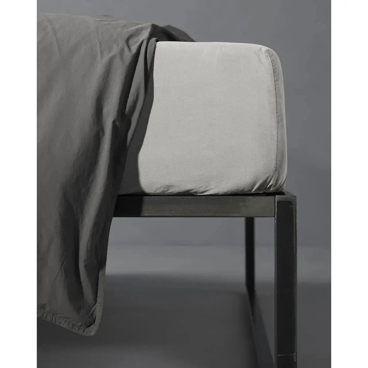 JANGEORGe Interiors & Furniture Society Limonta Nite Fitted Sheet Mastice