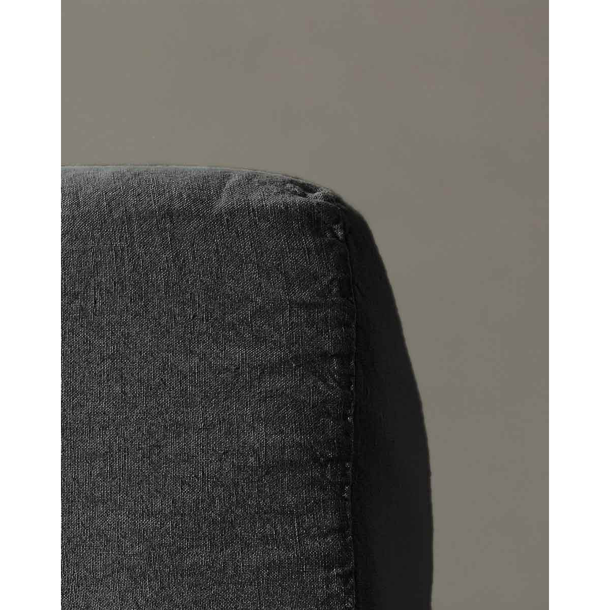 JANGEORGE Interiors & Furniture Society Limonta Rem Fitted Sheet Athracite