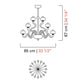 Bissa Boba Glass Chandelier with 16 Lights Barovier & Toso