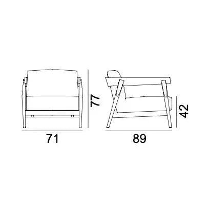 Brick 305 - Armchair - JANGEORGe Interiors & Furniture