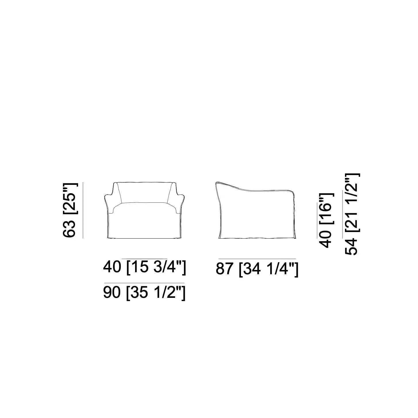 Saia 05 - Armchair Gervasoni