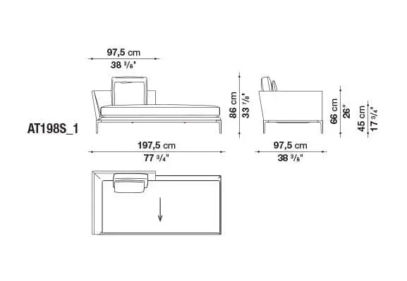 B&B Atoll Sofa | B&B Italia | JANGEORGe Interior Design