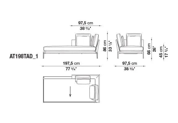 B&B Atoll Sofa | B&B Italia | JANGEORGe Interior Design