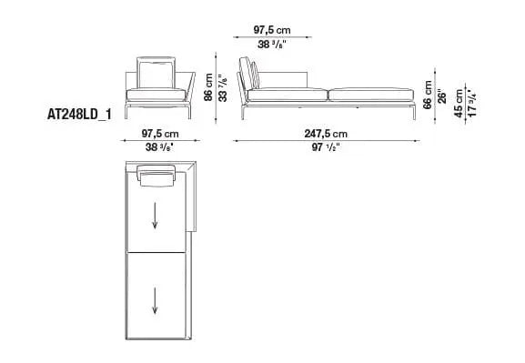 B&B Atoll Sofa | B&B Italia | JANGEORGe Interior Design